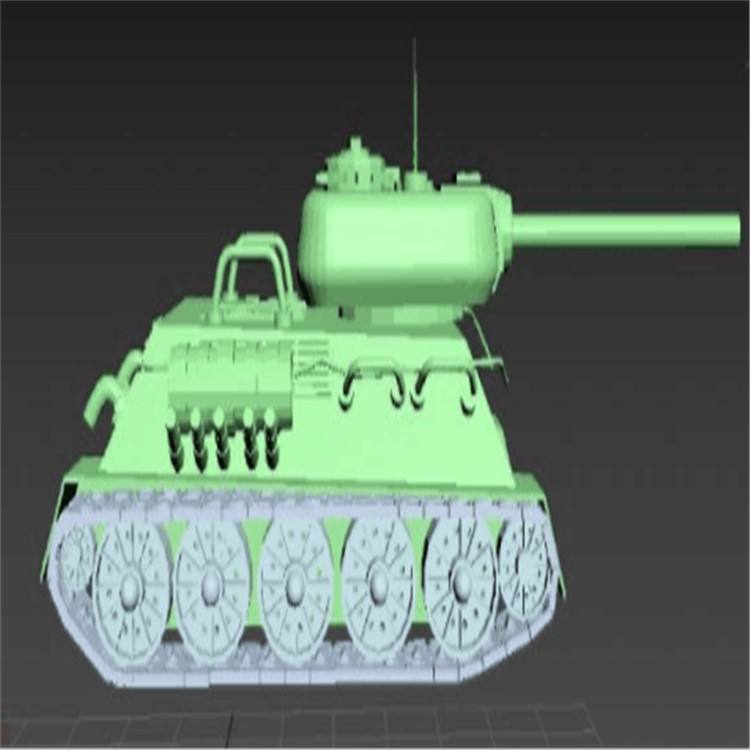 正安充气军用坦克模型